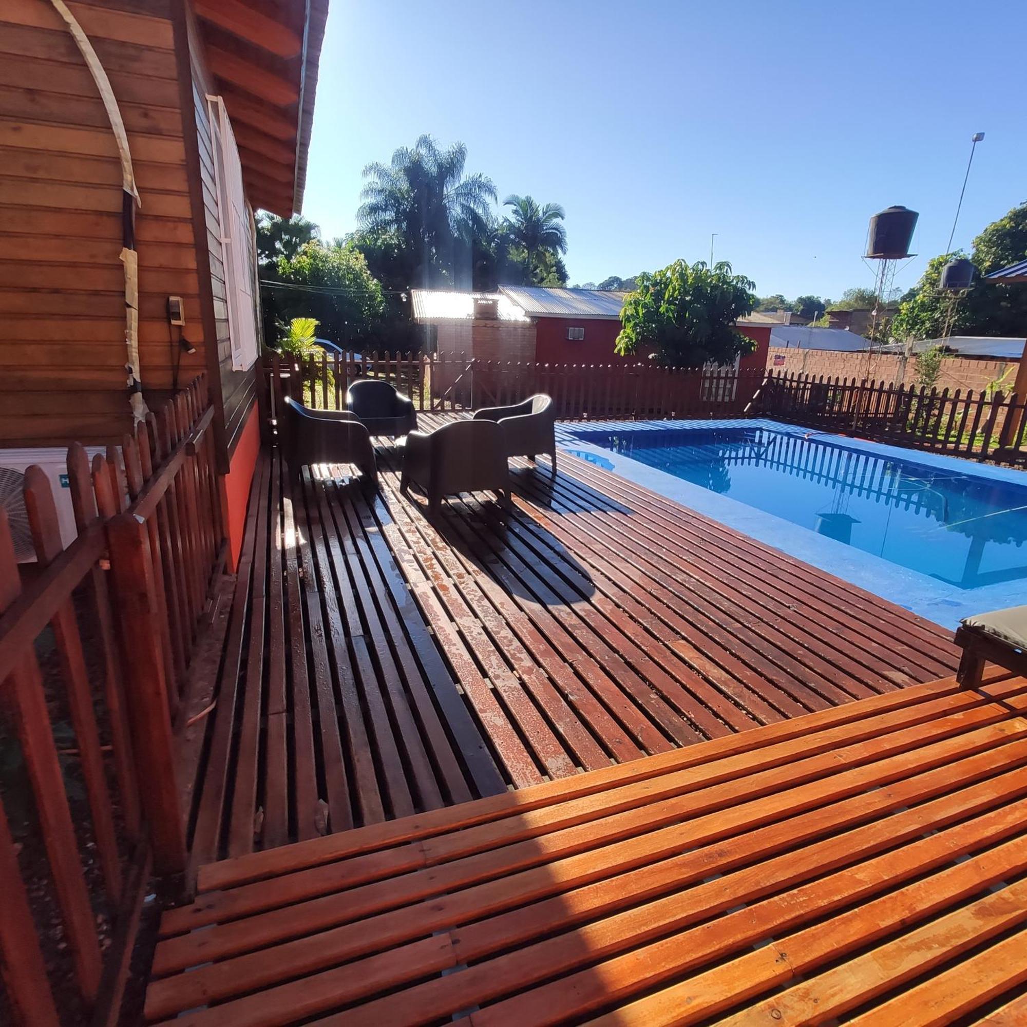 Cabanas La Amistad ปูแอร์โตอีกวาซู ภายนอก รูปภาพ